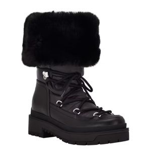 GUESS Larya Faux-Fur Snow Boots